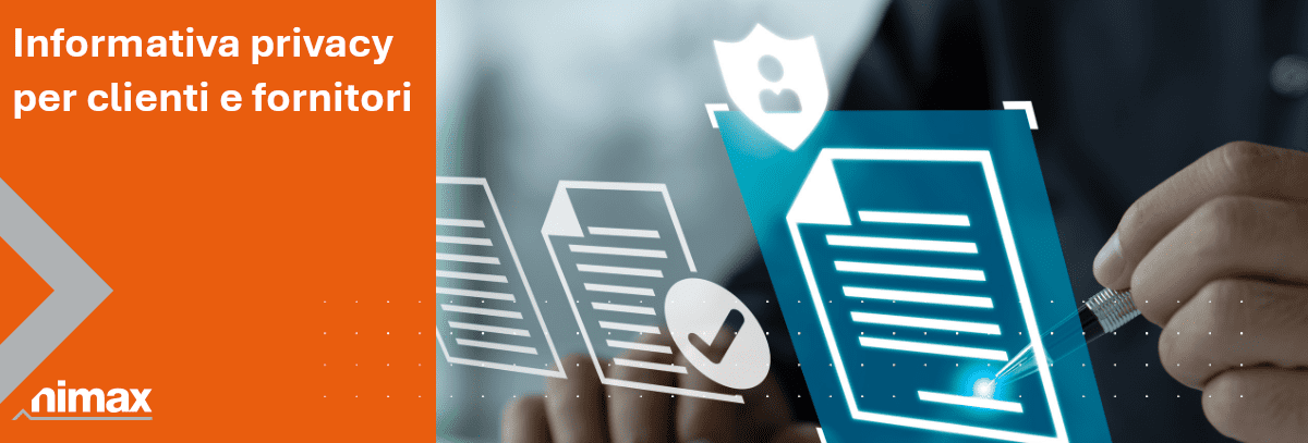 Informativa Privacy per clienti e fornitori copertina Informativa Privacy per clienti e fornitori copertina